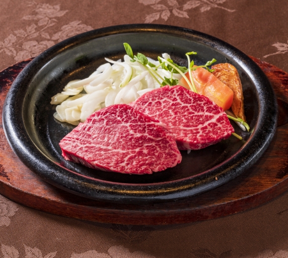 国産牛ヘレ肉ステーキ